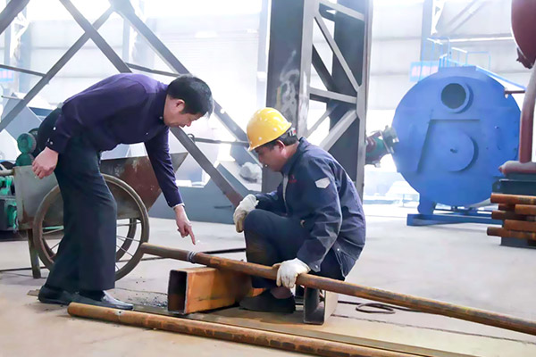 國慶佳節(jié)，永興鍋爐集團董事長視察工作并慰